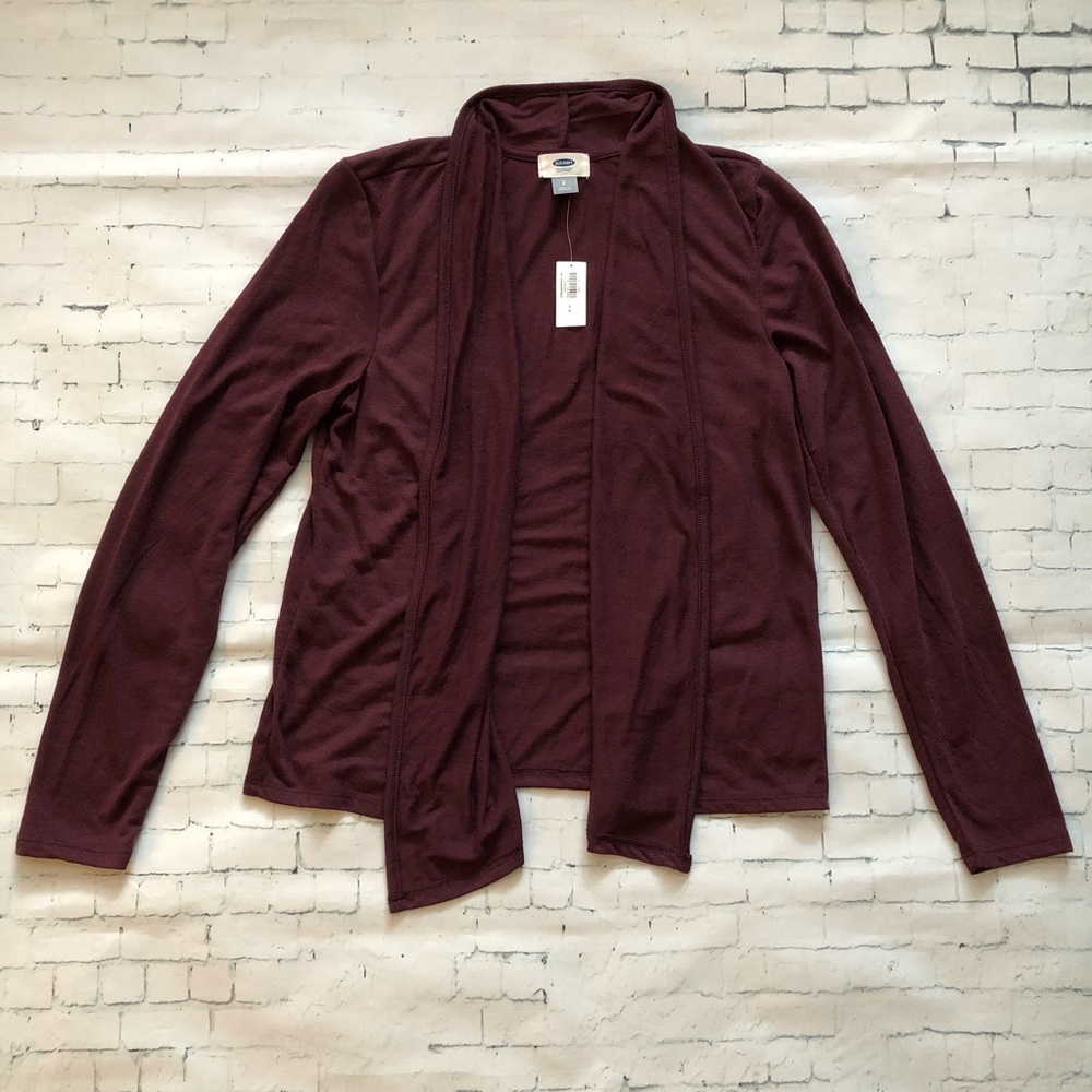 NWT Old Navy Burgundy Cardigan